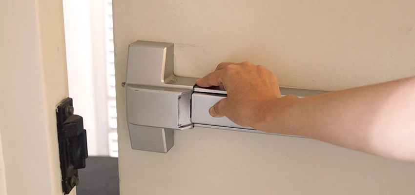 Roller Gate Panic Bar Installation in West Rancho Dominguez, California